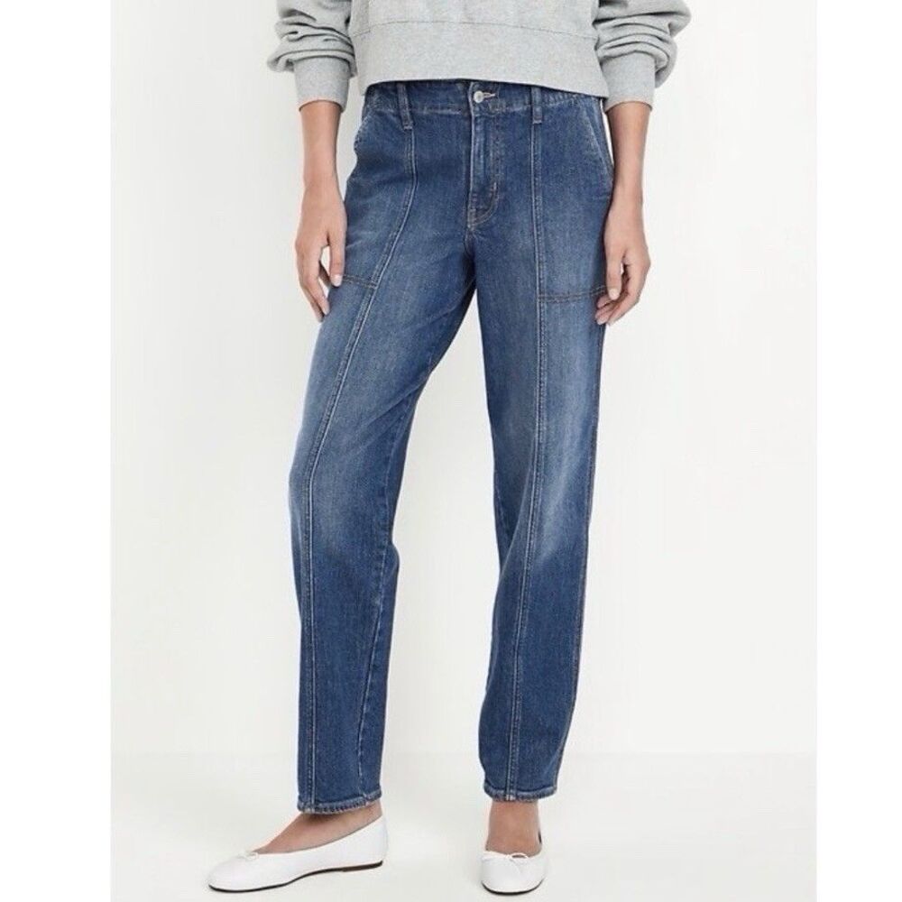 Old Navy High Rise OG Loose Jeans Eiran Size 18